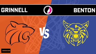 Grinnell Varsity Girls Basketball vs Benton 2224 at 600 pm [upl. by Lohse626]