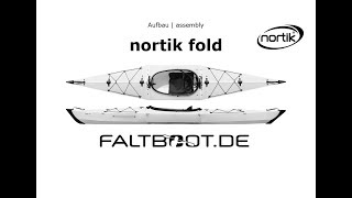 nortik fold Faltboot Aufbau [upl. by Leciram519]