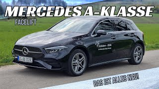 2023 MercedesBenz A250e Wir fahren das neue Facelift  Review Fahrbericht Test [upl. by Colb]