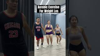 Exercise For weight loss aerobics dance weightloss exercise workout dancechallenge fitness [upl. by Aniaj]