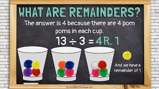 Basic Division with Remainders [upl. by Dnartreb]