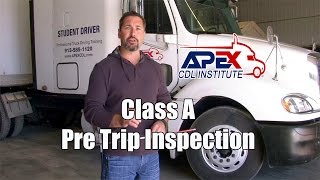 How to perform a Class A CDL PreTrip inspection Demonstrated by a state licensed CDL examiner [upl. by Mitchel]