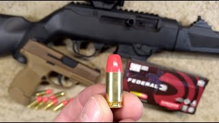 9mm Federal Syntech Defense short barrel test [upl. by Udell567]