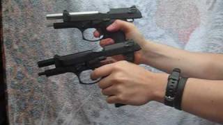 Airsoft Akimbo Beretta reloads [upl. by Yak401]