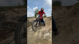 Bike rock sloping bikeoffroad bulletoffroding [upl. by Ahsetan231]