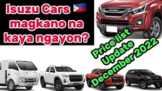 Isuzu Cars Price List in Philippines For 2023 latestupdateph9796 [upl. by Litta]