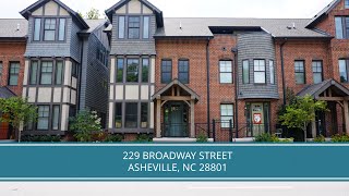 229 Broadway Street Asheville NC 28801 [upl. by Nevet]