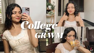 College Get ready with me🧸🩰  Hansika Krishna [upl. by Rayna880]