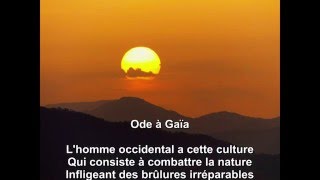 ODE A GAIA  Reggae acoustique écolo par Francois Ville [upl. by Florentia122]