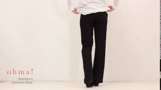 Pantalón formal negro [upl. by Bozovich]