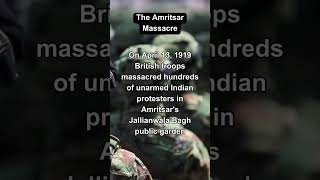 The Amritsar Massacre A Dark Day in Colonial India shorts [upl. by Alius]