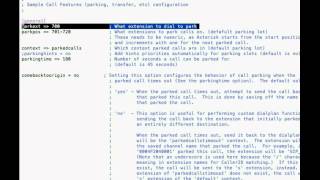 Intermediate Dialplan  Call Parking [upl. by Junia]