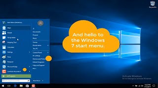 Restore Windows 7 Start Menu To Windows 10 Using Classic Shell [upl. by Kcirtapnhoj]