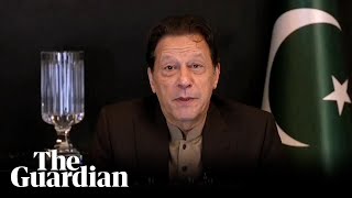 Pakistan’s Imran Khan uses AIcrafted speech to call for votes from prison [upl. by Andie]