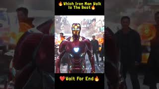 🥶 Coldest Iron Man Walk 🥶 Wait For End 🔥 shorts marvel ironman [upl. by Berga]