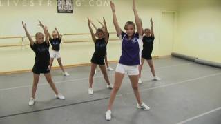 How to Do Cheerleading Dance Combinations [upl. by Pence]