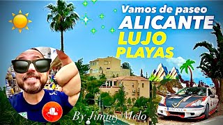 💎 LUJO ⭐️ PLAYAS 🏖️ en Alicante 🟦 Vamos de paseo a ver cosas DIFERENTES y también RELAJANTES 😍 [upl. by Ignace]