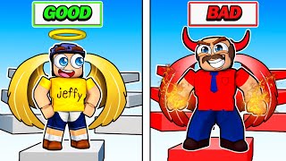 GOOD vs BAD Obby in Roblox [upl. by Hildegarde]