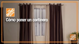 ¿Cómo instalar un cortinero Sigue estos consejos [upl. by Manning]