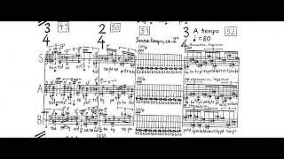 György Ligeti  Nouvelles Aventures w score for 3 singers and 7 instruments19621965 [upl. by Braden]