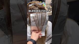 TOP foiling TIP And an in depth tutorial linked to this… foils toning haircolor [upl. by Torrlow842]