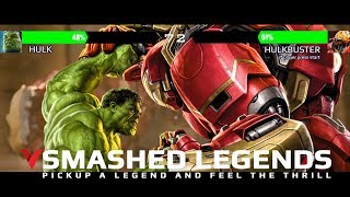 HULK VS HULKBUSTER with healthbars  EPIC VERSION [upl. by Engvall]