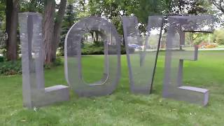 6 Foot Tall Metal Letters Part 2  LOVE  dbaker designs [upl. by Bev]