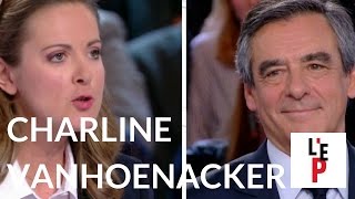 LEmission politique  Charline Vanhoenacker face à François Fillon le 23 mars 2017 France 2 [upl. by Nivloc608]