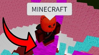 Tower of Hell But it’s Minecraft  ROBLOX [upl. by Namas]