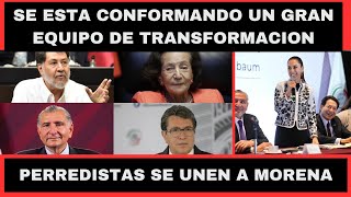 SE ESTA CONFORMANDO UN GRAN EQUIPO DE TRANSFORMACIONION PERREDISTAS SE UNEN A MORENA [upl. by Lamori]