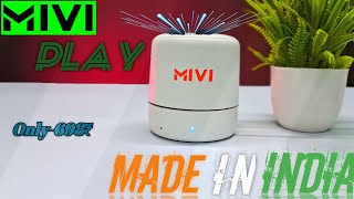 Unboxing Mivi Play 5W Bluetooth Speaker🔥 Worth Only698🤑 [upl. by Ruttger]