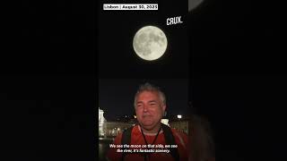 Rare Blue Supermoon Delights Stargazers Across The World [upl. by Quartet954]