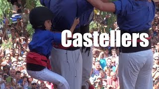 ✅ CASTELLERS de Cataluña the human towers [upl. by Anayk446]