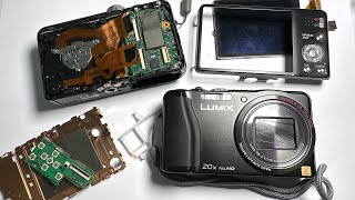 Panasonic Lumix DMC TZ30 digital camera CCD sensor and motherboard replacement [upl. by Assek]