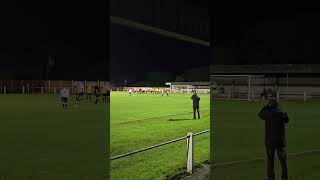 SUPERB FREEKICK is equal to a SUPERB SAVE Fakenham Town Reserves vs Castle Acre Swifts [upl. by Idnerb]