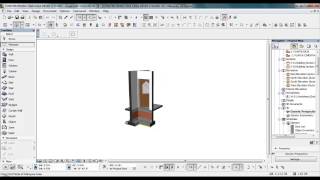 ARCHICAD TUTORIAL ABRIENDO Y CERRANDO PUERTAS Y VENTANAS [upl. by Bor217]