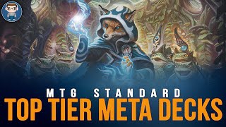 GET TO MYTHIC  TOP 5 MOST POWERFUL TIER 1 META DECKS  Standard MTG Arena [upl. by Abas]