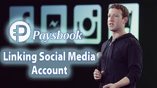 PaysBook Linking Social Media ACcount [upl. by Norrahc]