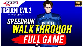 RESIDENT EVIL2 WALKTHROUGH NO COMMENTARY FULL GAME SPEEDRUN 2K SCENARIO LEON [upl. by Rickey327]