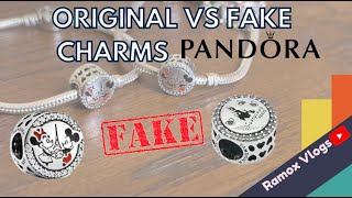 PANDORA CHARM ORIGINAL VS CLON [upl. by Embry]