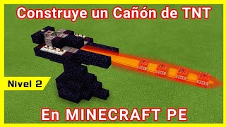 Construye un cañon de TNT Nivel 2 en Minecraft [upl. by Kohcztiy]