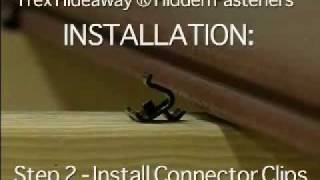 Trex Hideaway Installation Video on KuikenBrotherscom [upl. by Tad]