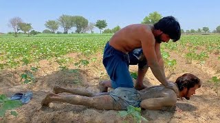 Mudd Massage  Mud Gaming Desi Games  South Asians Games  Outdoor Massage ASMR trending comedy [upl. by Balbinder]