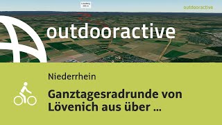 Ganztagesradrunde von Lövenich aus über Alsdorf Würselen und Aachen am 17 August 2024 [upl. by Niboc]