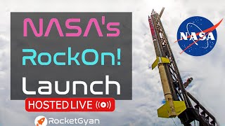 Liftoff 13035 NASAs Terrier Improved Orion Rocket Launch LIVE  NASA Wallops Launch  RockOn [upl. by Uri536]