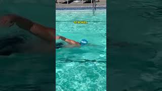 Spot the Difference in this swimmers freestyle stroke [upl. by Karlis]