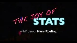 Extracts from Hans Roslings The Joy of Stats [upl. by Marlea]