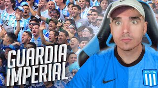 🔵⚪️IMPRESIONANTE HINCHADA DE RACING DE AVELLANEDA⚪️🔵 🇪🇸Español Reacciona [upl. by Mossman]