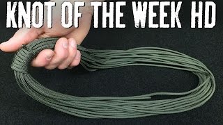 Use an Alpine Coil to Quickly Coil Your Rope for Storage  ITS Knot of the Week HD [upl. by Underwood]