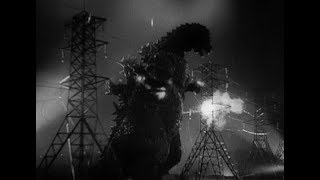 Godzilla 54 Attack on Tokyo clip  Classic Japanese Monster Movies [upl. by Onitselec]